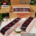 Beef Sirloin Striploin Porterhouse Has Luar Australia frozen MELTIQUE (wagyu alike) Australia HOKUBEE mini roast 2" 5cm (price/pc 500g)